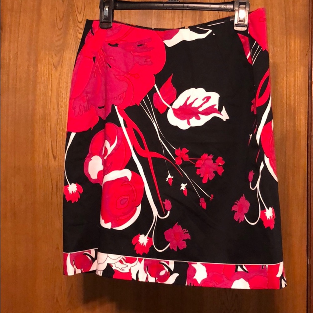 Floral Pencil Skirt